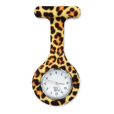 Funky Fobz Analogue Silicone Fob Watch Cheetah