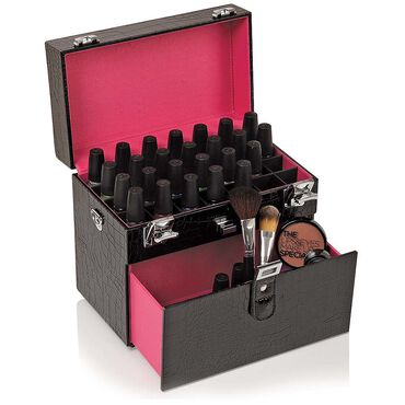 Salon Services Nail Polish Box Black