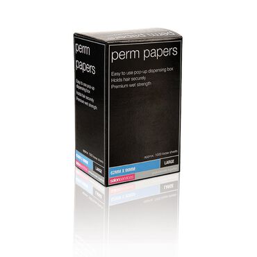 Salon Services Perm Papers Large 1000 loose sheets
