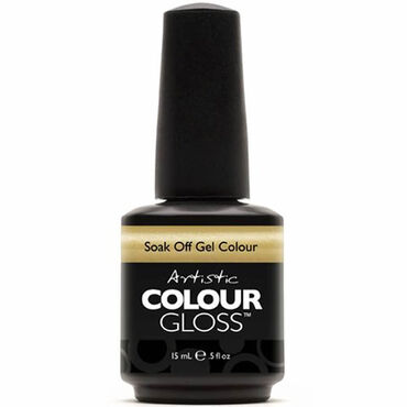 Artistic Colour Gloss Soak Off Gel Polish - Haute Cout Orange 15ml