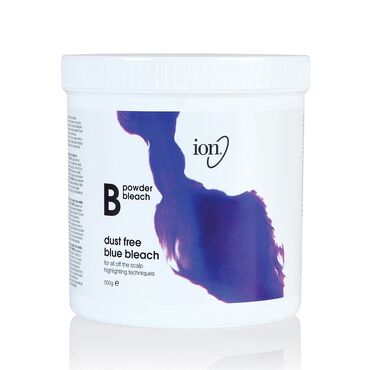 Ion Powder Bleach Dust Free Blue Bleach Tub 500g