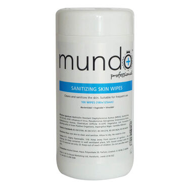 Mundo Cleansing Skin Wipes Pack of 100