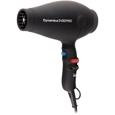 Diva Professional Styling Chromatix Dynamica 3400 Pro Hair Dryer - Black Rubberised
