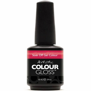 Artistic Colour Gloss Soak Off Gel Polish - Haute Cout Orange 15ml