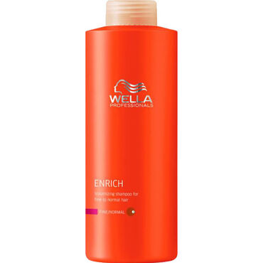 Wella Professionals Enrich Volumising Shampoo for Fine Hair 1L