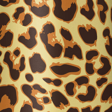 Funky Fobz Analogue Silicone Fob Watch Cheetah