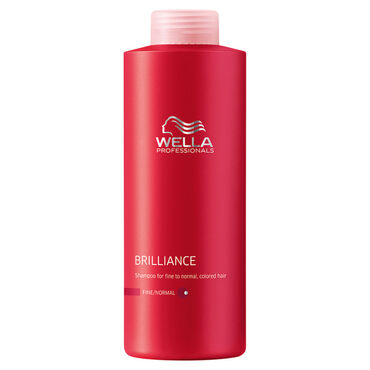 Wella Professionals Brilliance Shampoo for Coloured Fine to Normal Hair 1L