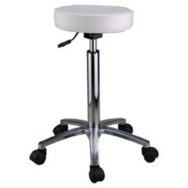 Salon Services Amazon Stool, White