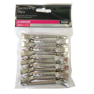 Salon Services Metal Section Clips Pack of 6