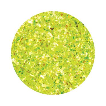 So Easy Nail Art Glitter - Cracked Ice Yellow 2g