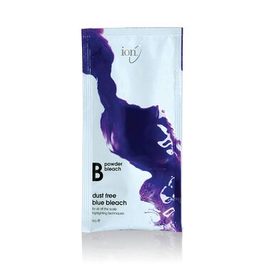 Ion Powder Bleach Dust Free Blue Bleach Sachet 50g