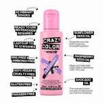 Crazy Color Semi Permanent Hair Colour Cream - Lavender 100ml