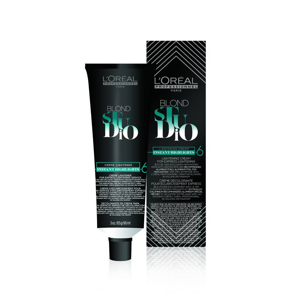 L Oreal Professionnel Blond Studio Instant Highlights Lightening Cream 90ml Bleach Peroxide Developers Salon Services