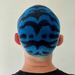 Crazy Color Semi Permanent Hair Colour Cream - Capri Blue 100ml