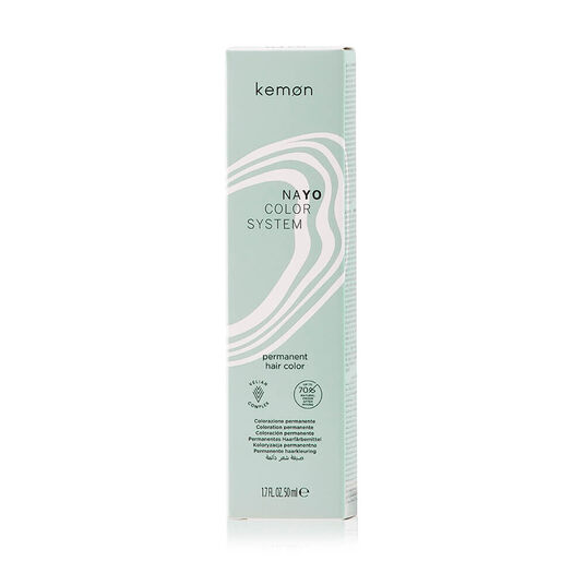 Kemon Nayo Permanent Hair Colour - 8.06 Light Natural Mahogany Blonde 50ml
