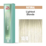 Wella Professionals Pure Perfection Ammonia Free Permanent Hair Colour - 10/0 Lightest Blonde 60ml