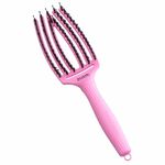 Olivia Garden Think Pink Fingerbrush Boar & Nylon - Pink Tokyo