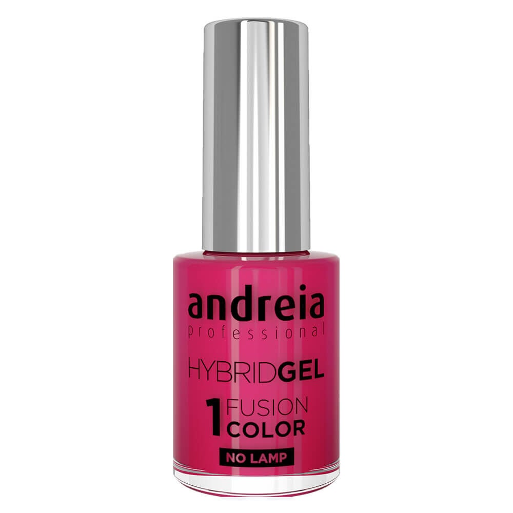 Andreia Professional Hybrid Gel Nail Polish - Fusion Color H56 Fuchsia Pink, 10.5ml