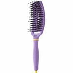 Olivia Garden Inner Child FingerBrush Care Iconic Boar & Nylon - Purple