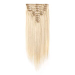 Wildest Dreams 100% Human Hair Clip-In Extensions, Full Head, 18 inch/88g -18/22 Medium Blonde