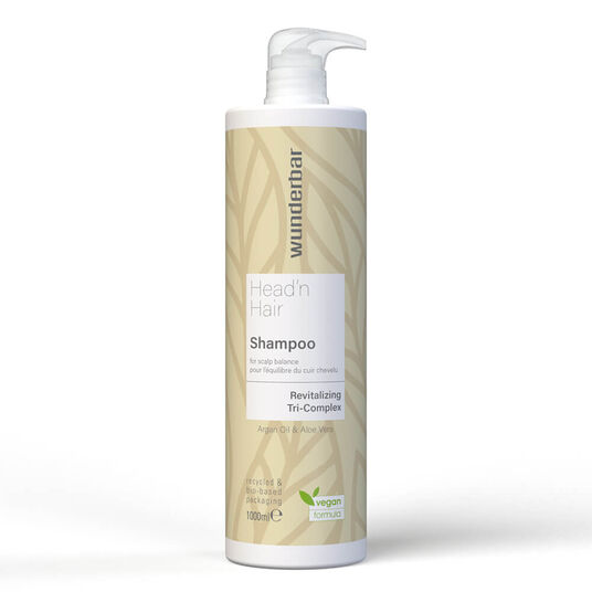 Wunderbar Vegan Head &rsquo;n Hair Shampoo 1000ml