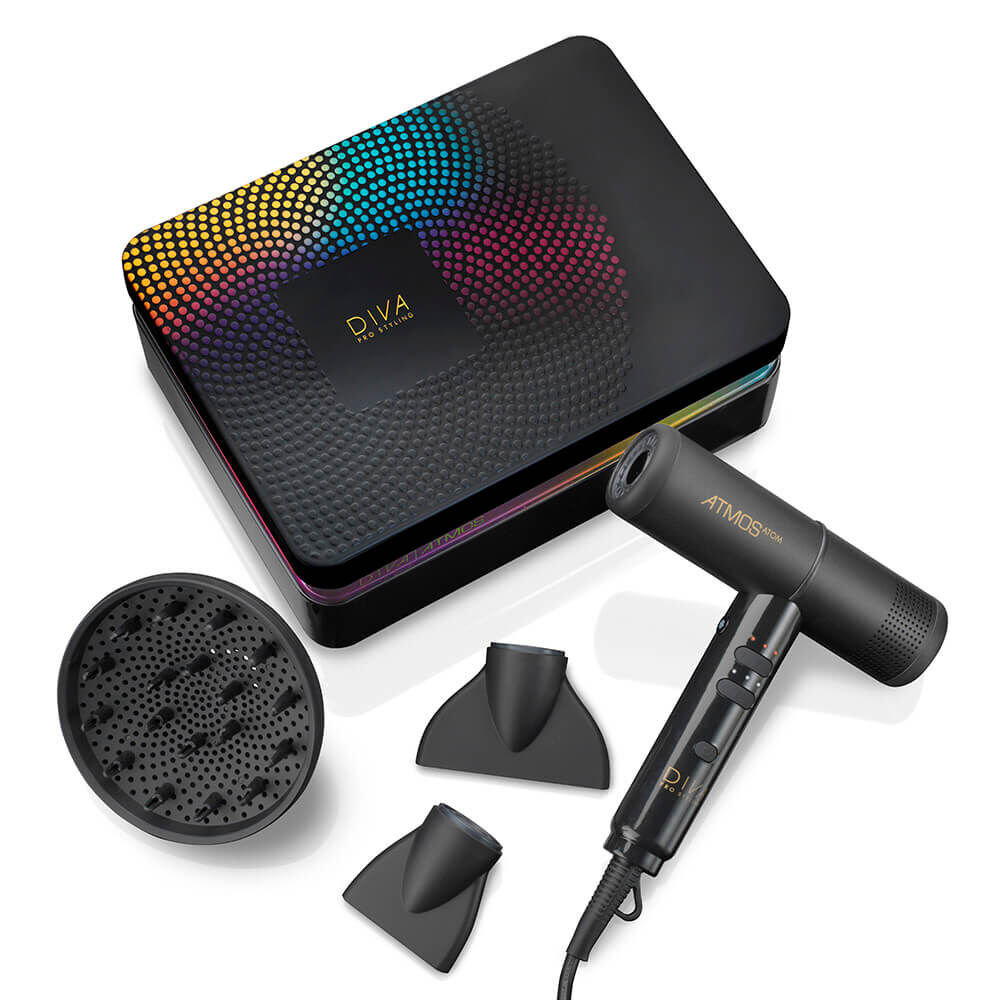 Diva Pro Styling Atmos Atom Hair Dryer | Hair Dryers | Salon Services Diva Pro Styling Atmos Atom Hair Dryer | Hair Dryers | Salon Services