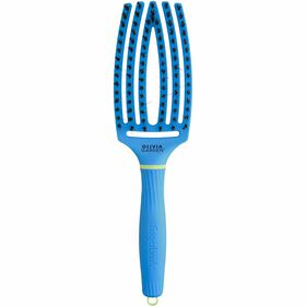 Olivia Garden Inner Child FingerBrush Care Iconic Boar & Nylon - Blue