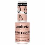 Andreia Professional Nutri Color NC 10 Light Pink Nude - Nail Polish, 10.5ml