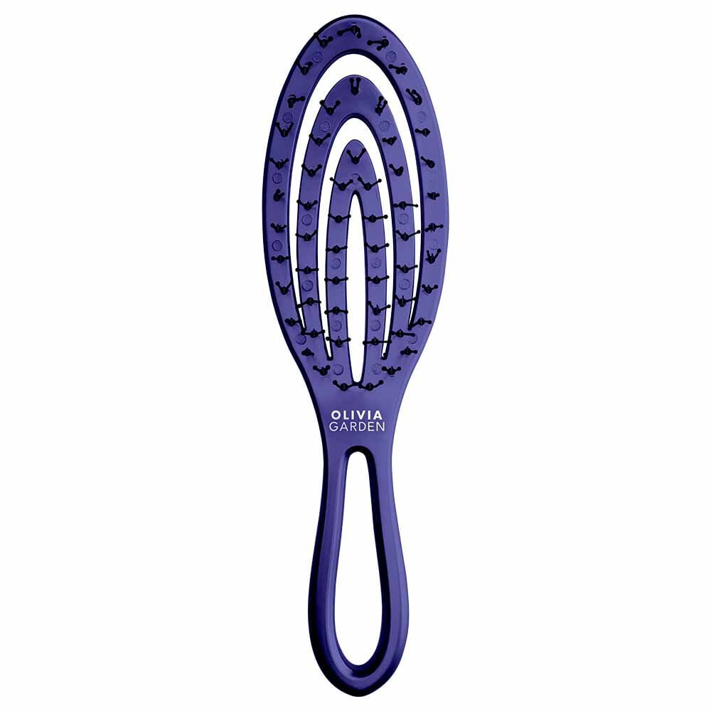 Olivia Garden Detangle Brush - Violet Mist