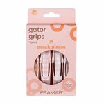 Framar Peach Please Gator Grips, Pack of 2