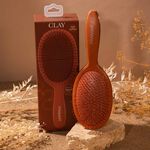 Framar Terra Detangle Brush - Clay