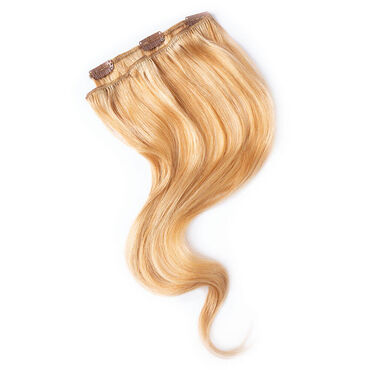 Wildest Dreams Clip In Half Head Human Hair Extension 18 Inch - 24/27 Shimmering Blonde