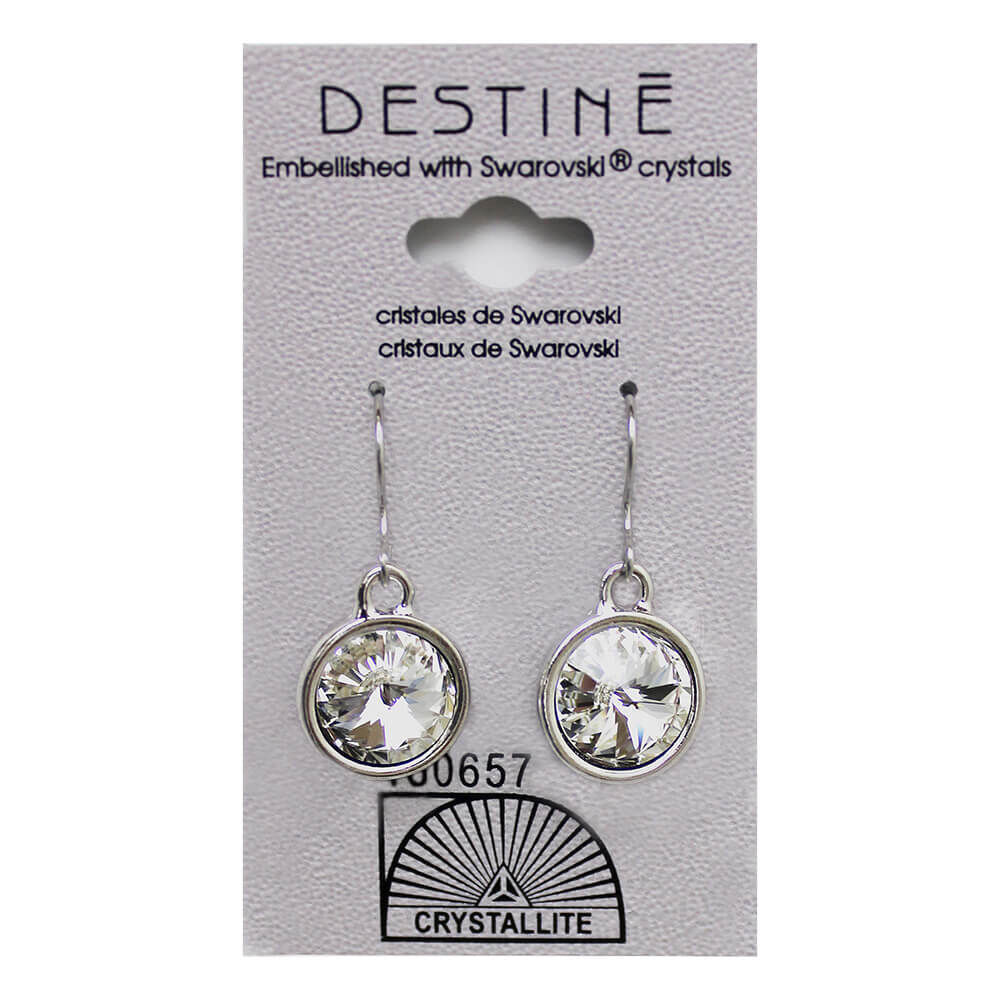 Crystallite earrings top
