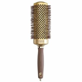 Olivia Garden Expert Blowout Round Hair Brush Speed Gold & Brown 55mm