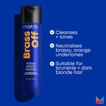 Matrix Total Results Brass Off Shampoo 300ml