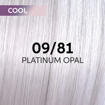 Wella Professionals Shinefinity Zero Lift Glaze - 09/81 Cool Platinum Opal 60ml