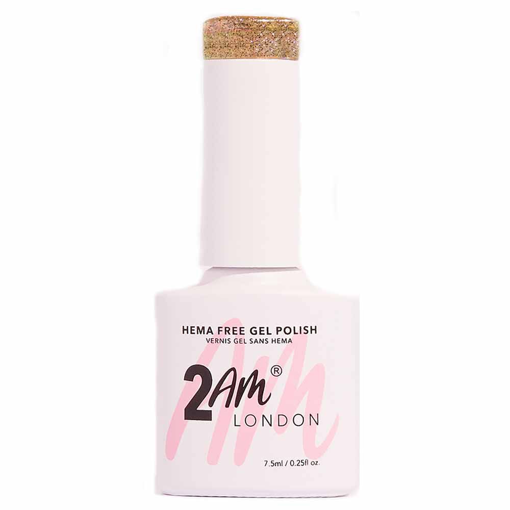 2AM London The Glow Up Collection Reflective Glitter Gel Polish - The Highlight 7.5ml