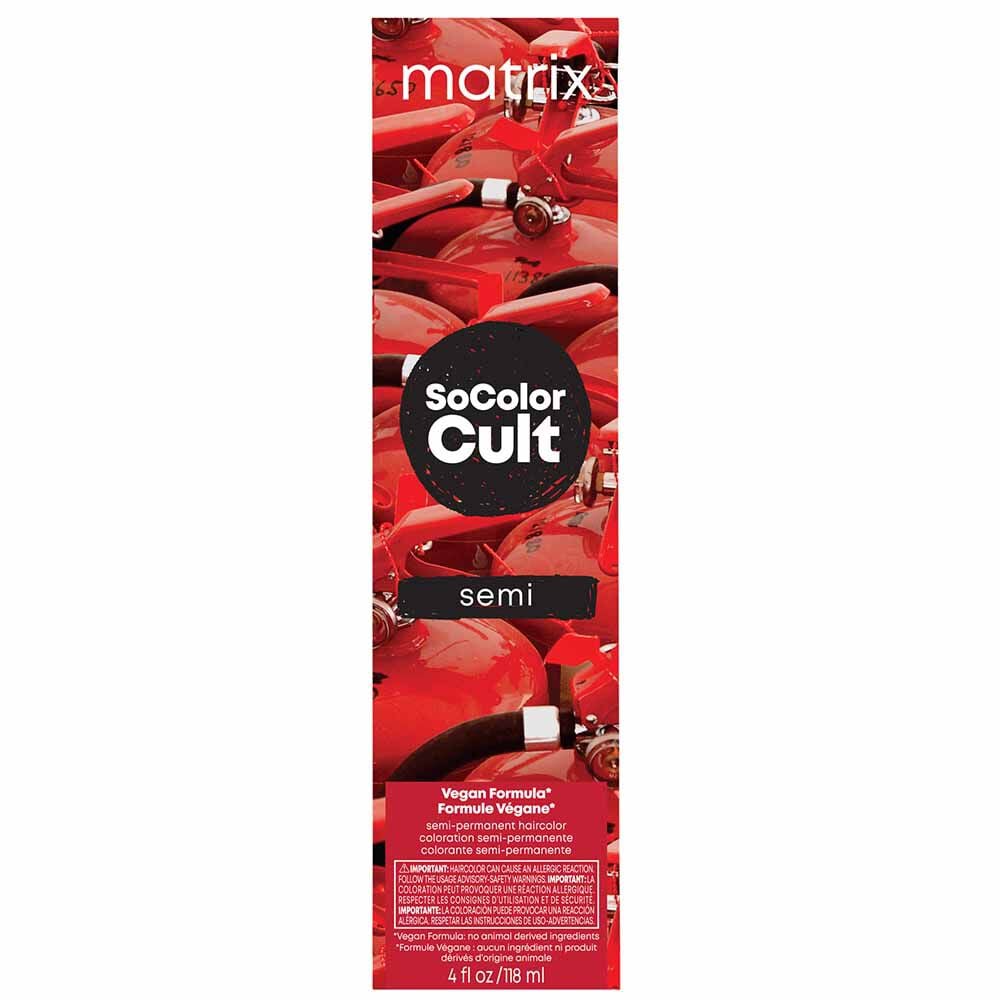 Matrix SoColor Cult Semi-Permenant Hair Colour Red Hot 118ml