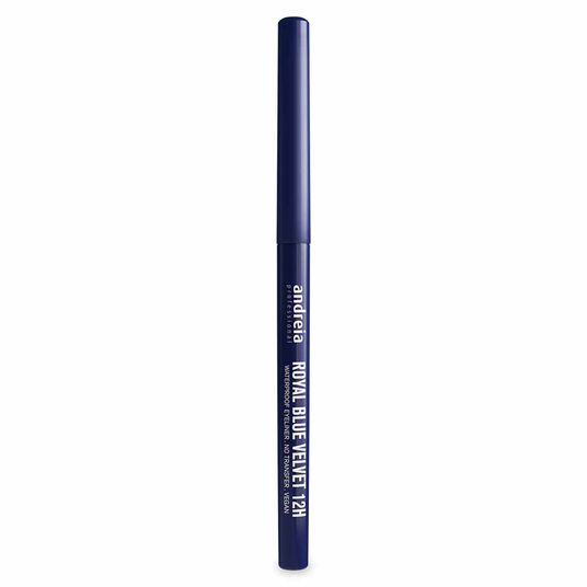 Andreia Professional Royal Blue Velvet 12H, Waterproof Eyeliner - Royal Blue 0.31g