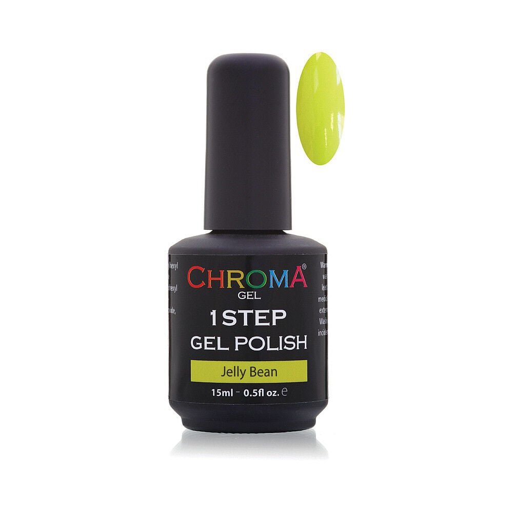 Chroma Gel One Step Gel Polish - Jelly Bean 15ml