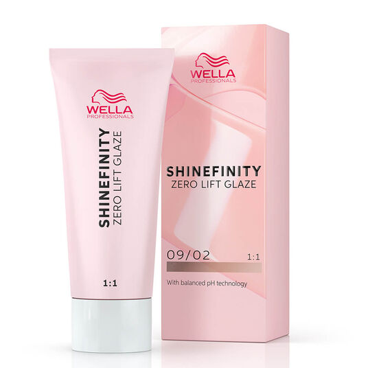 Wella Professionals Shinefinity Zero Lift Glaze - 09/02 Natural Soft Sage 60ml