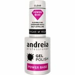 Andreia Professional Power Base Clear - High Viscosity Base Coat, 10.5ml