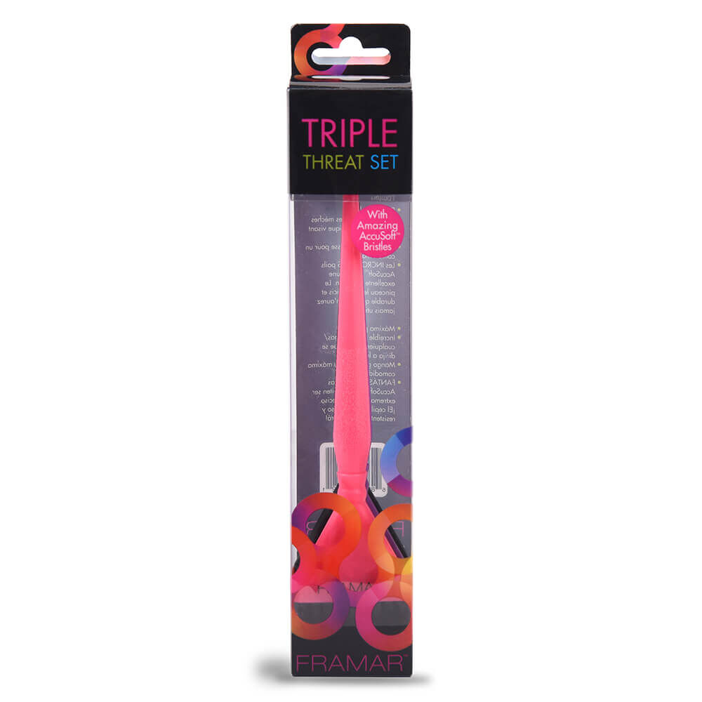 Framar Tri Hair Colour Brush Set Pack of 3