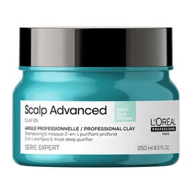 L'Oréal Professionnel Serie Expert Scalp Advanced Anti-Oiliness 2-in-1 Deep Purifier Clay Mask 250ml