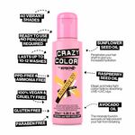 Crazy Color Semi Permanent Hair Colour Cream - Anarchy UV 100ml