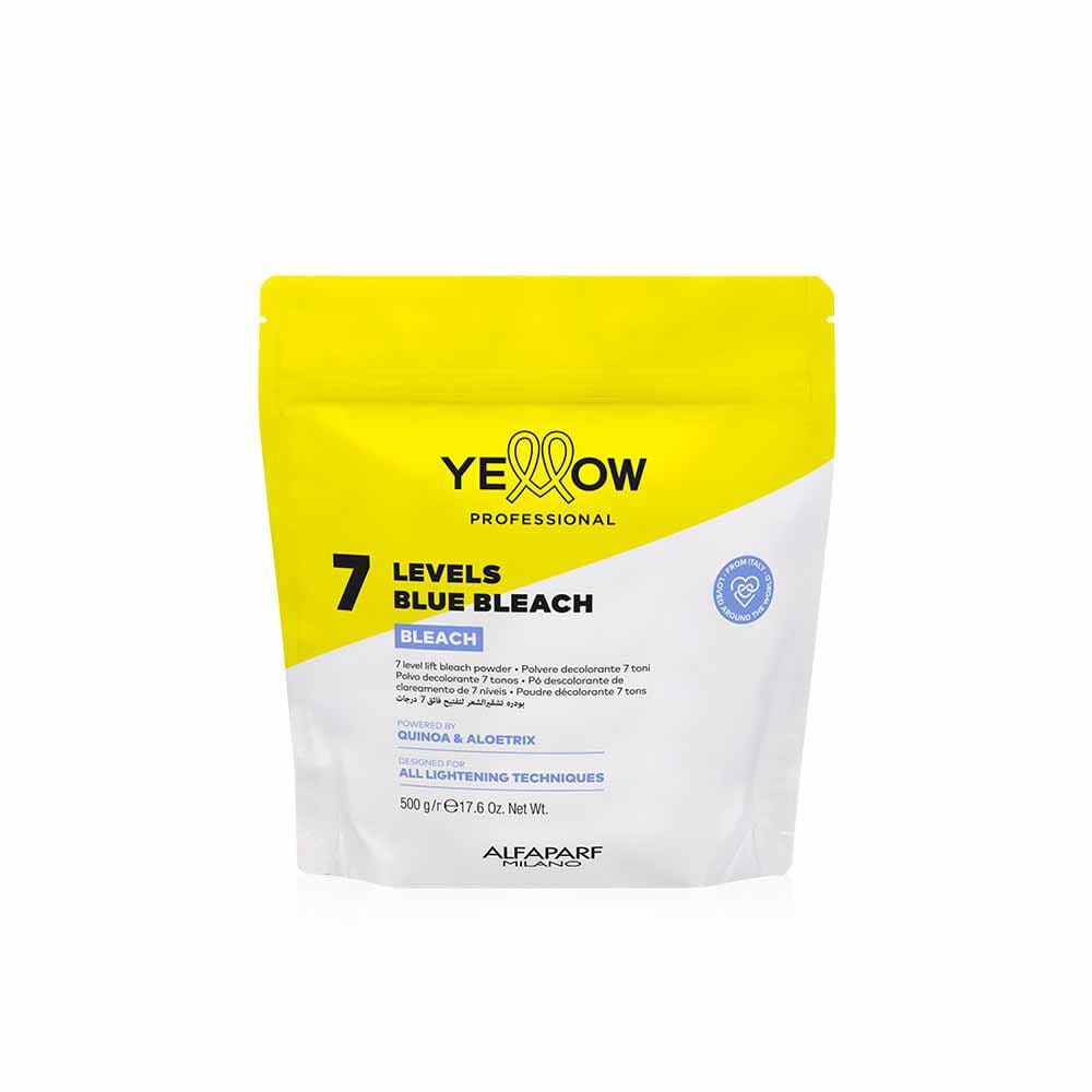 Yellow Professional 7 Levels Blue Bleach 500g