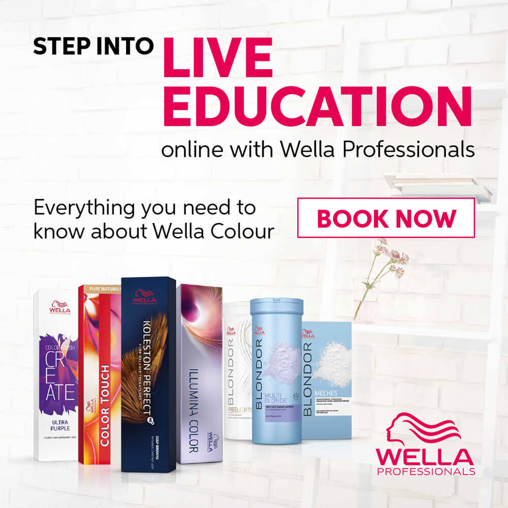 Online Wella Professionals Colour Family Live Education Course (including £10/€12 voucher)