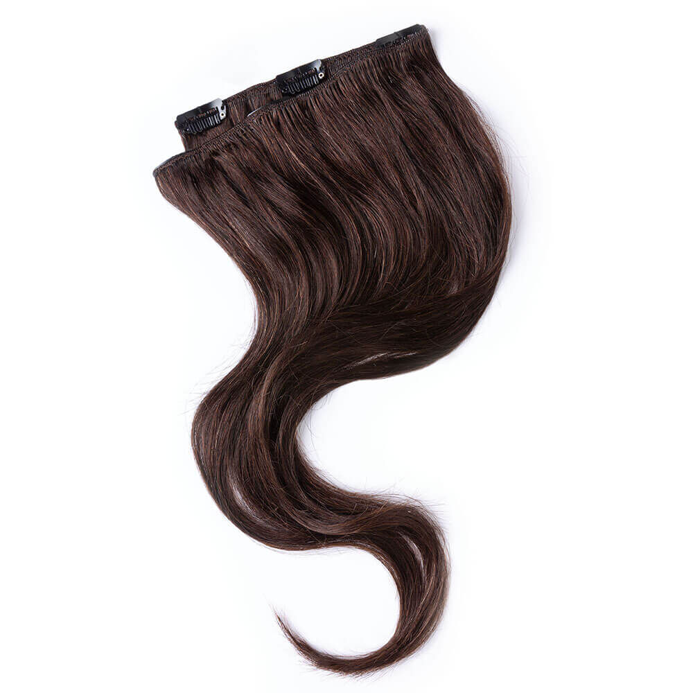 Wildest Dreams Clip In Half Head Human Hair Extension 18 Inch 1b