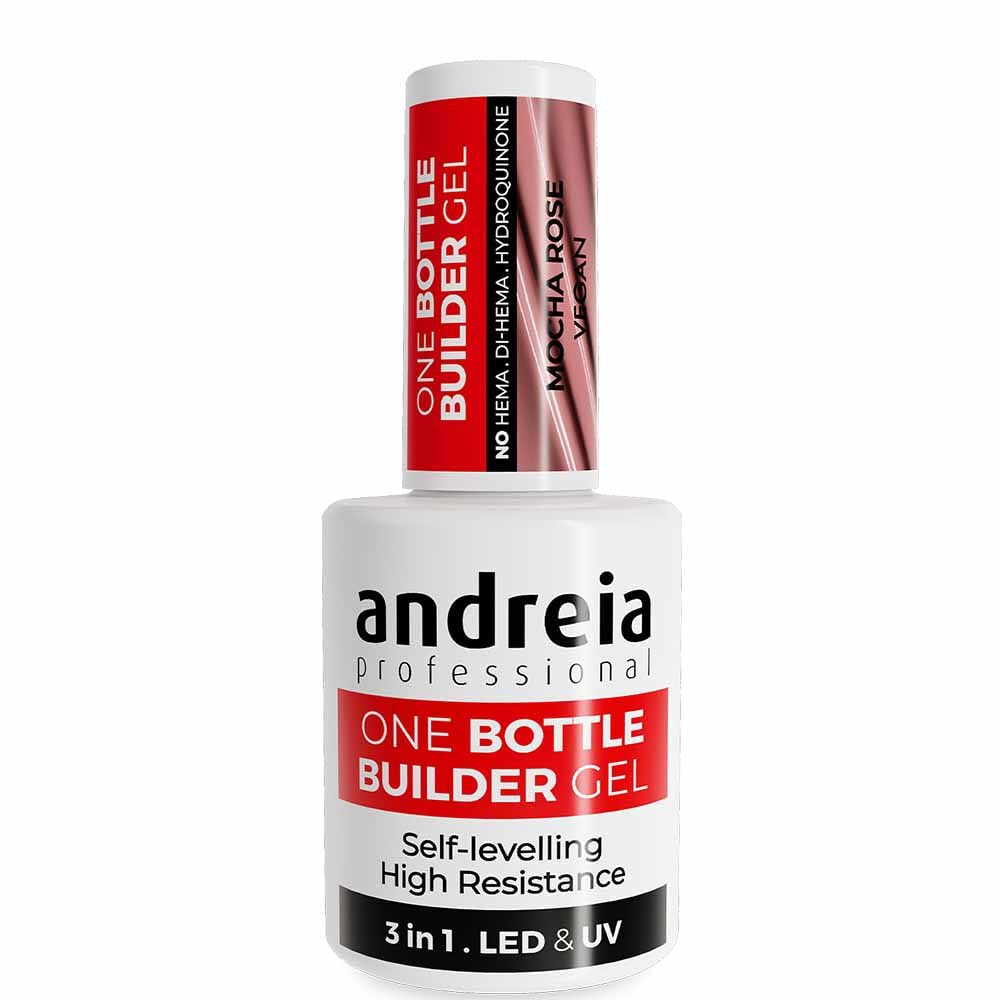 Andreia Professional One Bottle Builder Gel 3 In 1 - Low Viscosity Builder Gel Mocha Rose, 14ml Andreia Professional One Bottle Builder Gel 3 In 1 - Low Viscosity Builder Gel Mocha Rose, 14ml