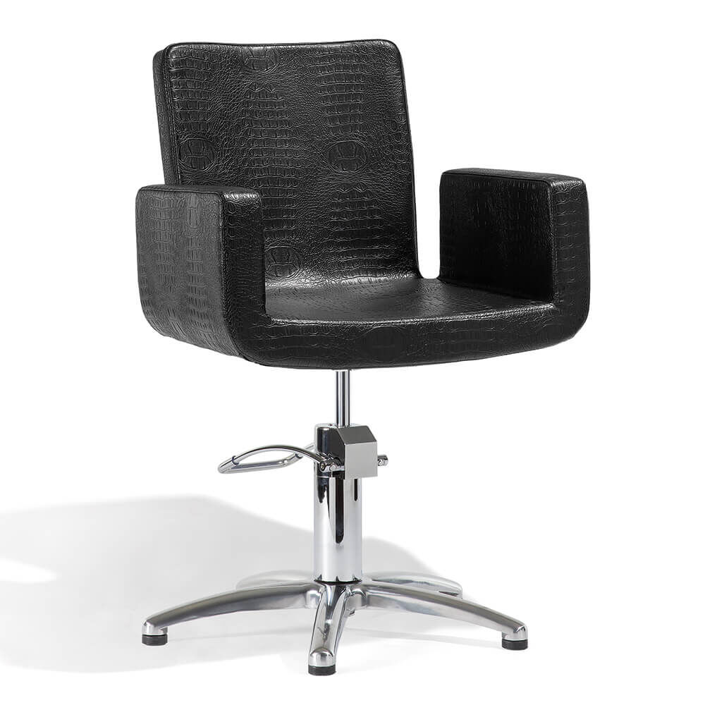 Sibel Attractio Cutting Chair, Croco Black